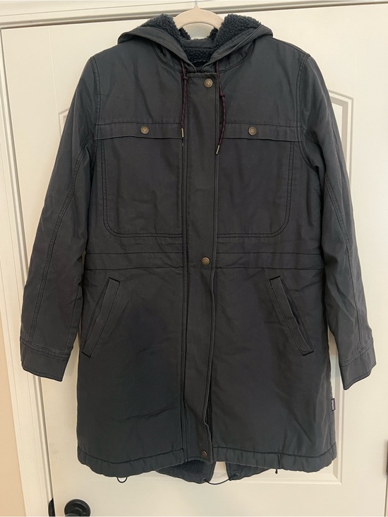 Patagonia Jackets & Blazers - Patagonia Women’s Prarie Dawn Insulated Fleece-Lined Parka Smolder Blue Medium